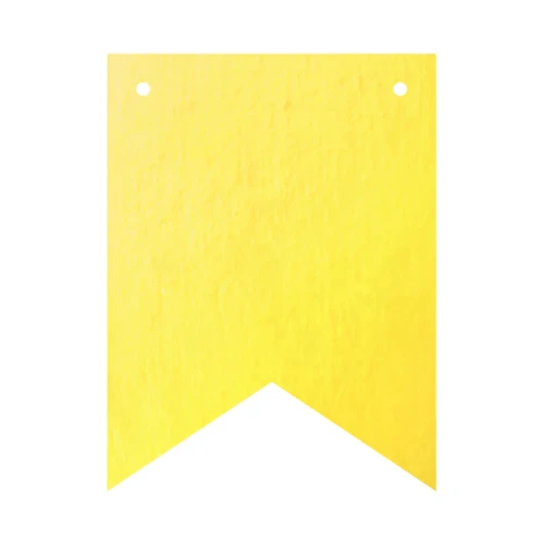 Baner DIY 16 cm - złoty