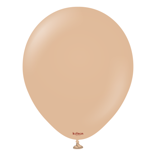 Balony lateksowe Retro Desert Sand, 30cm, 100 szt., Kalisan